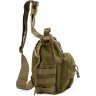 Мужская текстильная тактическая сумка с одной лямкой - MILITARY STYLE (21963) - 2