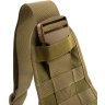 Мужская текстильная тактическая сумка с одной лямкой - MILITARY STYLE (21963) - 9