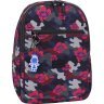 Женский разноцветный рюкзак из текстиля с цветами Bagland (53639) - 1