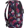 Женский разноцветный рюкзак из текстиля с цветами Bagland (53639) - 2