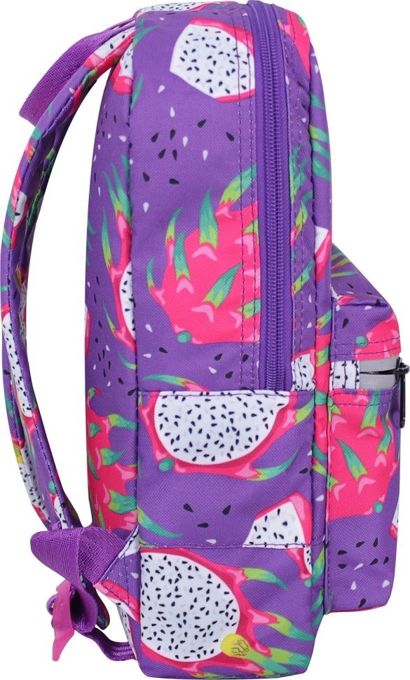 Разноцветный рюкзак из качественного текстиля с принтом Bagland (55339)