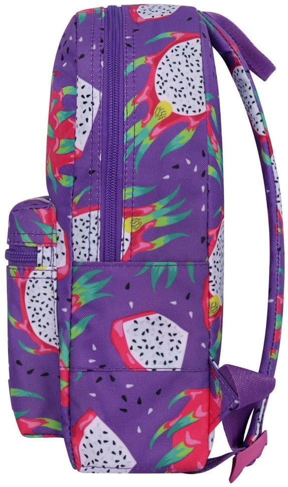Разноцветный рюкзак из качественного текстиля с принтом Bagland (55339)