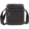 Кожаная мужская сумка через плечо H.T Leather (10256) - 4
