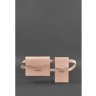 Набор женских розовых сумок из натуральной кожи BlankNote Mini (12805) - 5