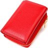 Красный женский кошелек в три сложения из натуральной кожи Tony Bellucci (2422023) - 1