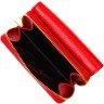 Красный женский кошелек в три сложения из натуральной кожи Tony Bellucci (2422023) - 5