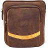 Мужская наплечная сумка из кожи Crazy Horse - VATTO (11881) - 1