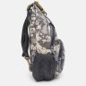 Мужская тактическая сумка-слинг через плечо из текстиля с принтом под пиксель - Monsen (22159) - 4
