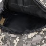 Мужская тактическая сумка-слинг через плечо из текстиля с принтом под пиксель - Monsen (22159) - 5