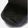 Женский просторный рюкзак синего цвета из натуральной кожи Keizer (21310) - 5