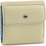 Маленький женский кожаный кошелек молочного цвета ST Leather 1767341