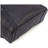 Черный женский рюкзак среднего размера из фактурной кожи KARYA 69741 - 4