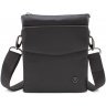 Кожаная мужская сумка планшет черного цвета H.T Leather (10306) - 4