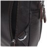 Мужской кожаный вместительный слинг-рюкзак коричневого цвета Borsa Leather 72942 - 7