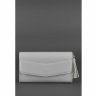 Компактная сумка серого цвета из натуральной кожи BlankNote Элис (12696) - 3