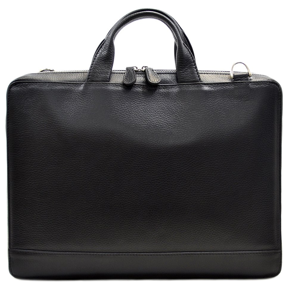 Классическая кожаная сумка для делового мужчины - DESISAN (11577)