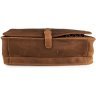 Стильная мужская сумка портфель из винтажной коричневой кожи VINTAGE STYLE (14081) - 7