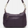 Женская сумка из натуральной кожи фиолетового цвета с одной лямкой Borsa Leather (19331) - 3