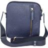 Синяя мужская сумка небольшого размера VATTO (12084) - 3