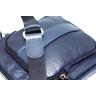 Синяя мужская сумка небольшого размера VATTO (12084) - 6