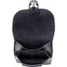 Маленькая мужская сумка на пояс из черной эко-кожи Vintage (2420363) - 3