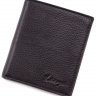 Мини портмоне черного цвета из кожи высокого качества KARYA (0906-45) - 4