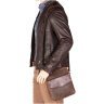 Коричневая мужская сумка через плечо среднего размера из винтажной кожи Visconti Vesper 69144 - 14
