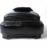 Оригинальный кожаный слинг рюкзак с клапаном под рептилию VINTAGE STYLE (14760) - 10