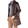 Вертикальная мужская сумка для ноутбука из винтажной кожи светло-коричневого цвета Visconti Vesper 69145 - 2