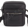 Маленькая кожаная мужская сумочка через плечо Leather Collection (10250) - 3