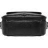 Мужская кожаная сумка на два отделения в черном цвете Borsa Leather (21905) - 4
