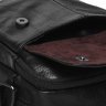 Мужская кожаная сумка на два отделения в черном цвете Borsa Leather (21905) - 8
