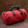 Вместительная спортивная сумка малинового цвета из текстиля Vintage (20642) - 7
