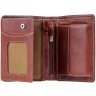 Вертикальное мужское портмоне из натуральной кожи светло-коричневого цвета Visconti Lucca 68946 - 12