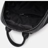 Женский стильный кожаный рюкзак-сумка черного цвета Ricco Grande (59146) - 5