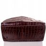 Стильная дорожная сумка из натуральной кожи коричневого цвета Desisan (504-119) - 5