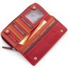 Красно-бордовый женский кошелек крупного размера из натуральной кожи высокого качества Visconti Honolulu 68747 - 7