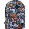 Разноцветный текстильный рюкзак для мальчиков с принтом Bagland (53348) - 1