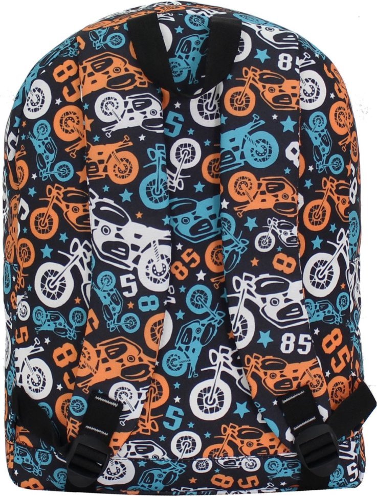 Разноцветный текстильный рюкзак для мальчиков с принтом Bagland (53348)