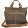 Мужская сумка винтажного стиля с яркой вставкой VATTO (11690) - 5