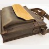 Мужская сумка винтажного стиля с яркой вставкой VATTO (11690) - 8
