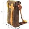 Мужская винтажная сумка из натуральной кожи VATTO (11989) - 3