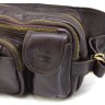 Мужская многофункциональная сумка на пояс из натуральной кожи TARWA (21731) - 7