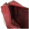 Женская горизонтальная сумка-кроссбоди из натуральной кожи красного цвета Visconti 70749 - 2