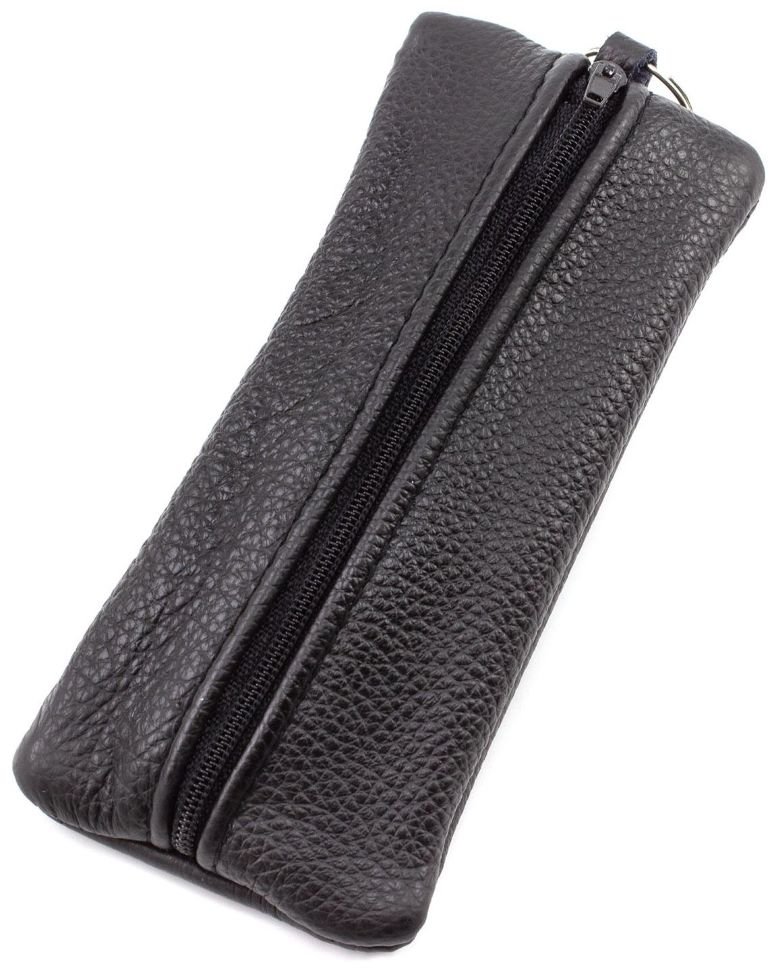 Большая прямоугольная ключница из зернистой кожи ST Leather (41046)
