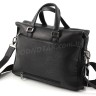 Вместительная кожная мужская сумка под документы и ноутбук 13-15 дюймов - H.T Leather Premium Collection (10170) - 5