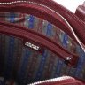 Бордовая крупная женская сумка с длинными ручками KARYA (2420835) - 5