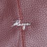 Бордовая крупная женская сумка с длинными ручками KARYA (2420835) - 7