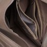 Женская кожаная сумка формата А4 в цвете тауп Ricco Grande (21285) - 5