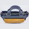 Мужская деловая сумка на три отделения с ручками и ремнем на плечо  VATTO (11691) - 6